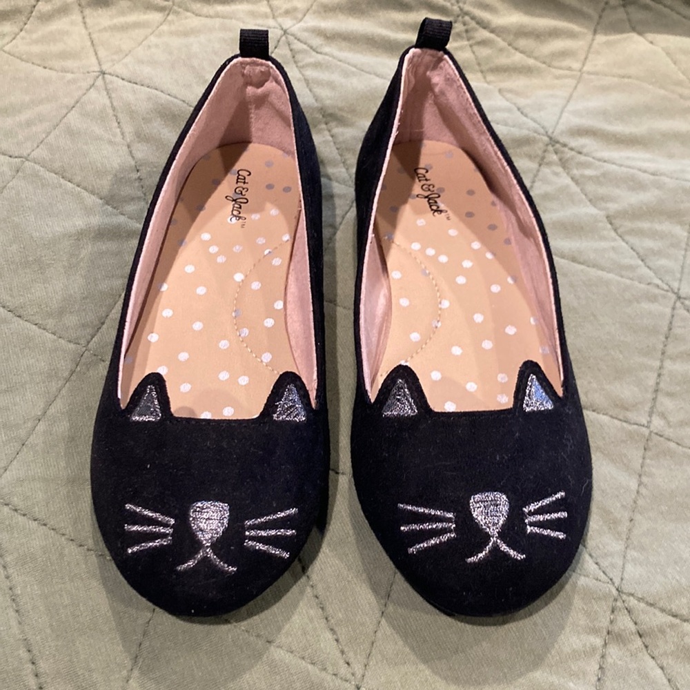 Cat & Jack kitty cat flats